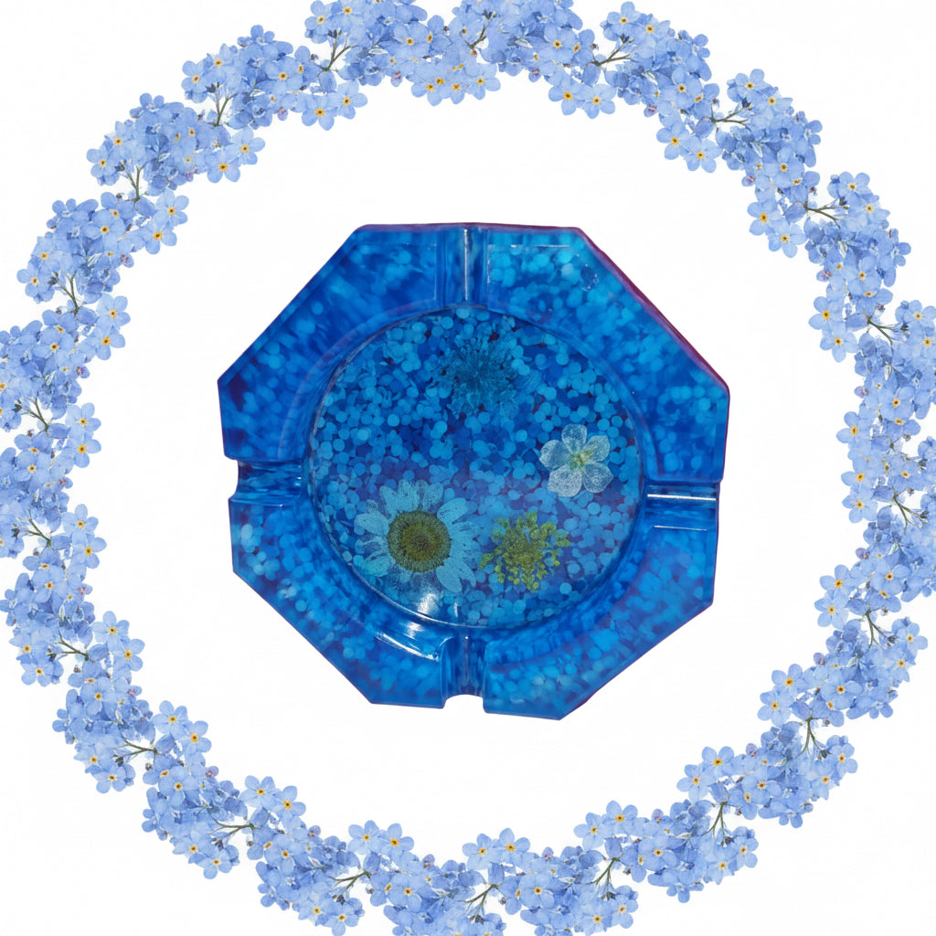 Cendrier Bleu