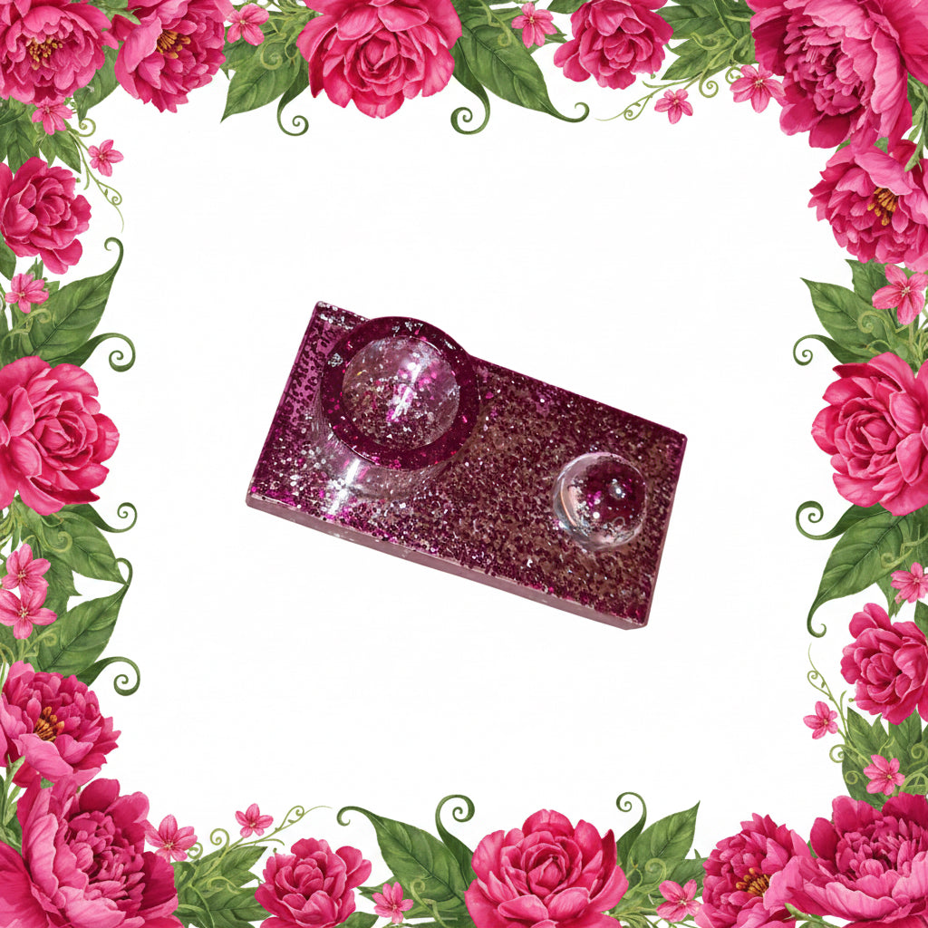 Bougeoir et porte-encens ensemble