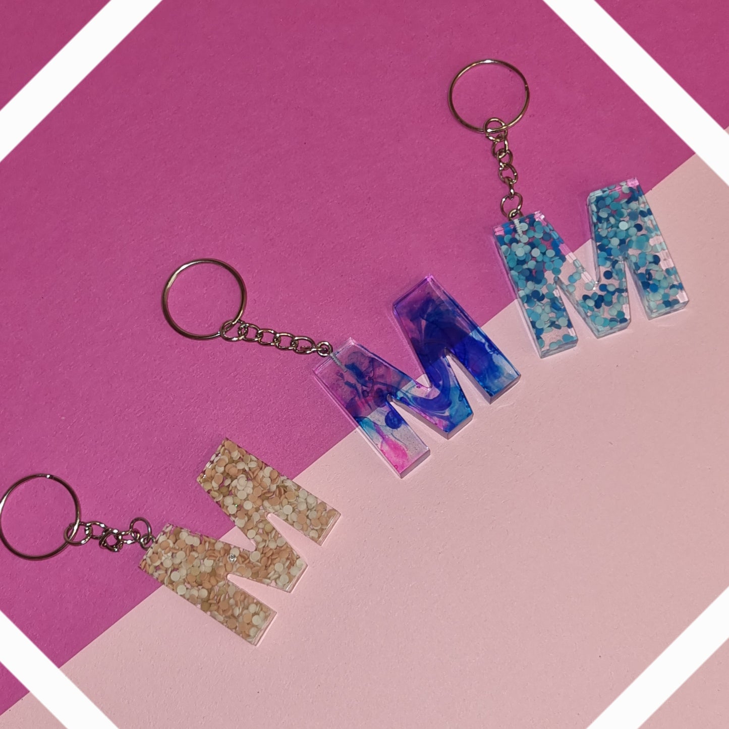 Porte clé lettre M