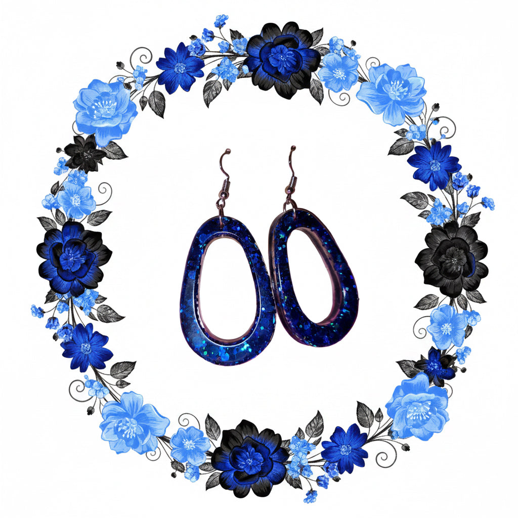 Boucle d’oreille Oval grand