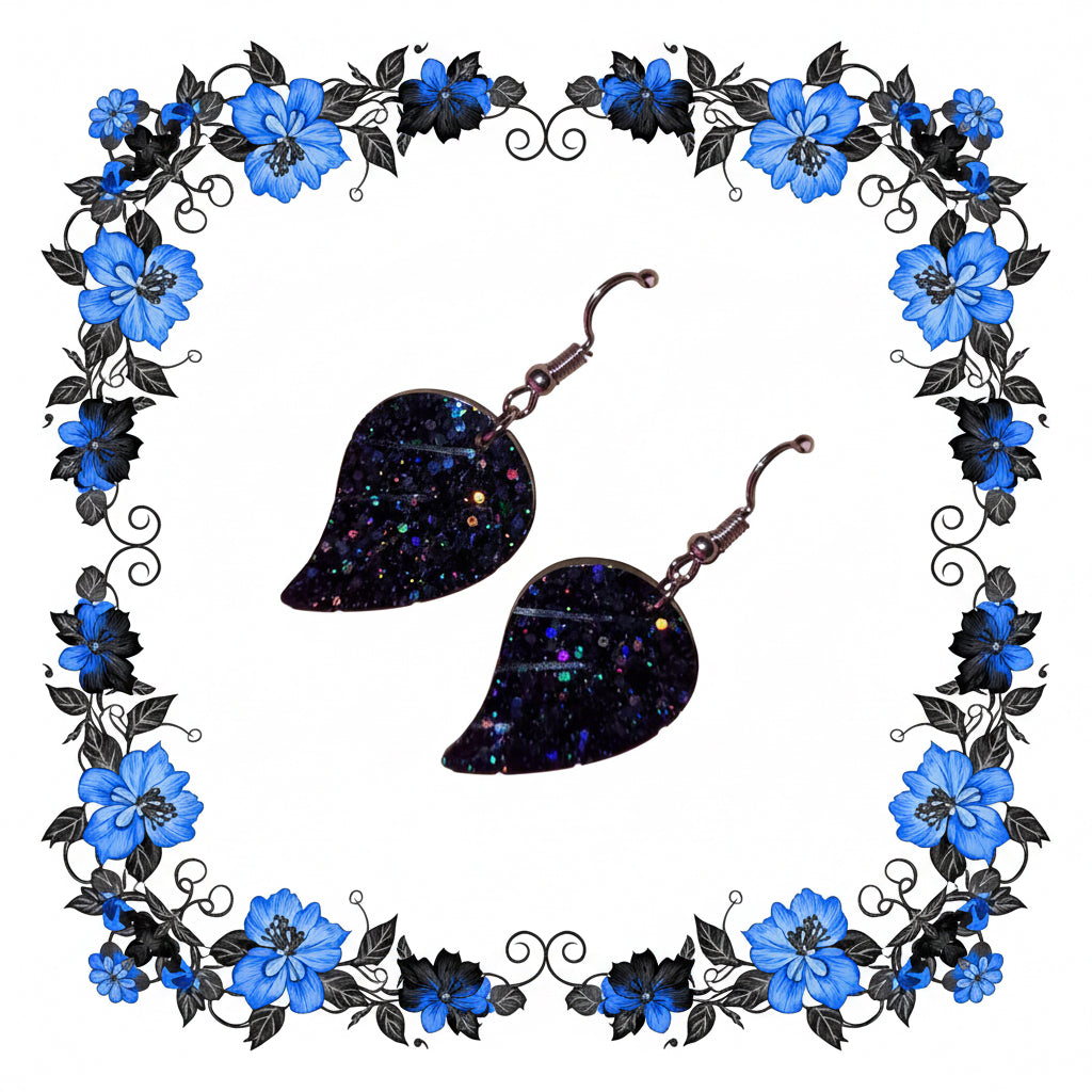 Boucle d’oreilles Feuille