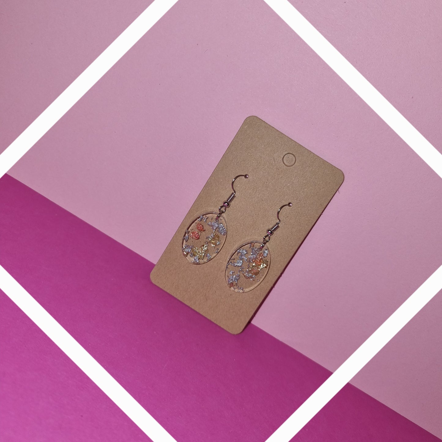 Boucle d’oreille Oval