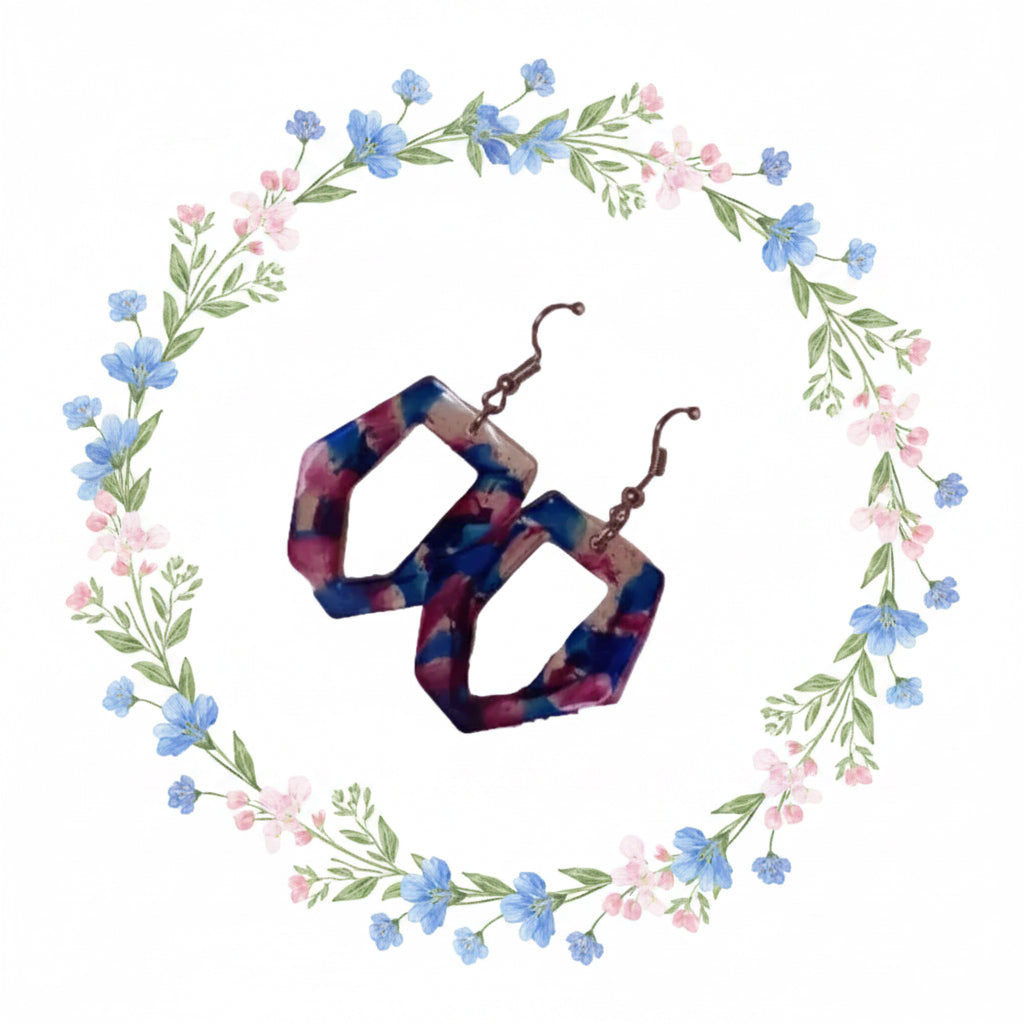 Boucle d’oreille Asymétrique