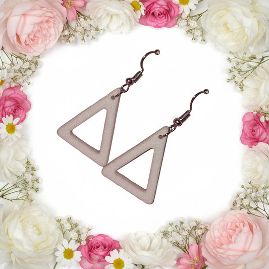 Boucle d’oreille Triangle moyen