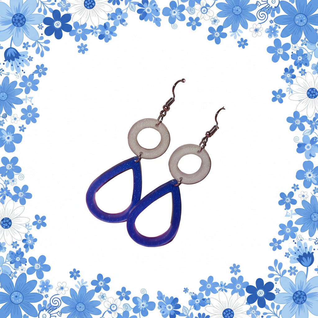 Boucle d’oreille Ronde goutte