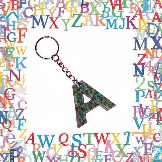 Porte clé lettre A