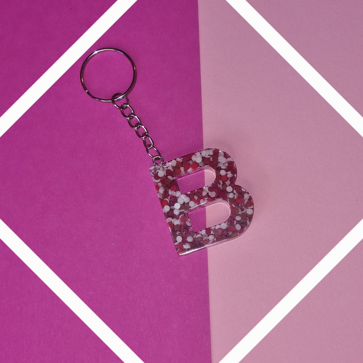 Porte clé lettre B