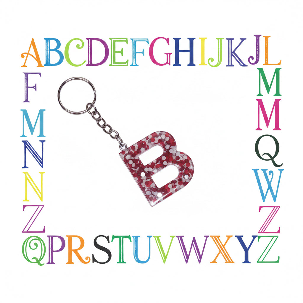 Porte clé lettre B