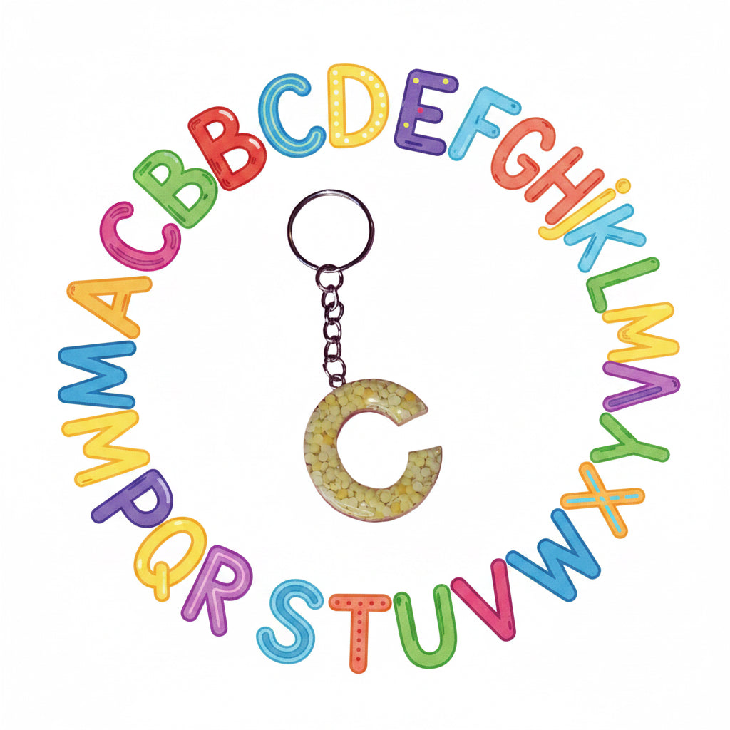 Porte clé lettre C