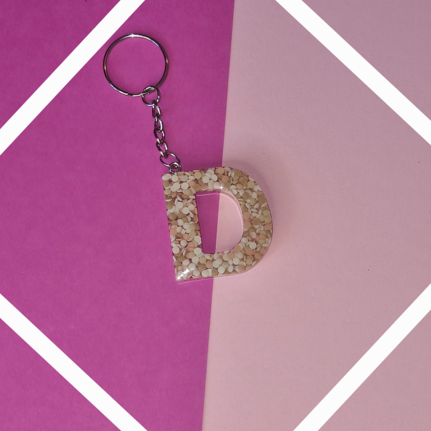Porte clé lettre D