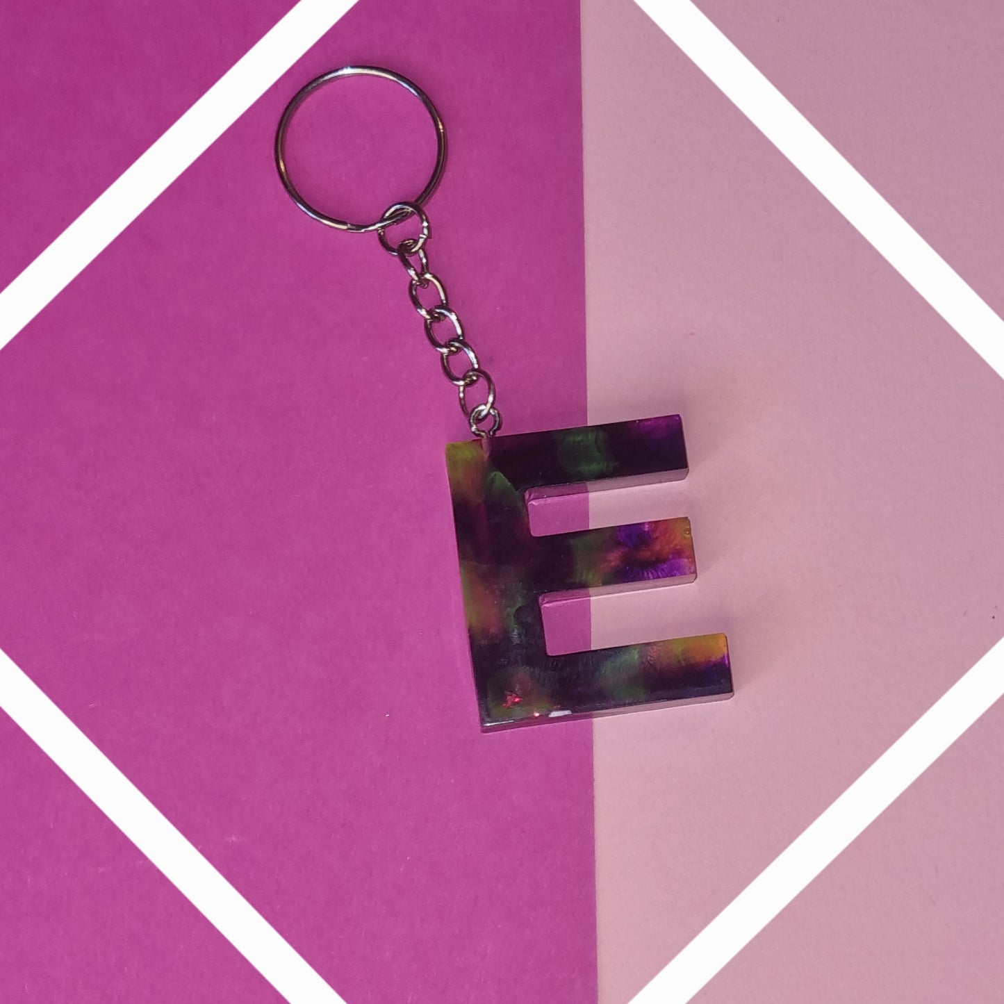 Porte clé lettre E