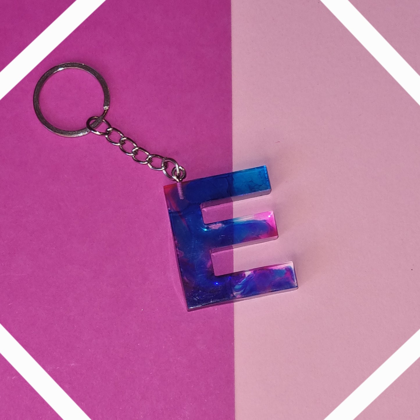Porte clé lettre E