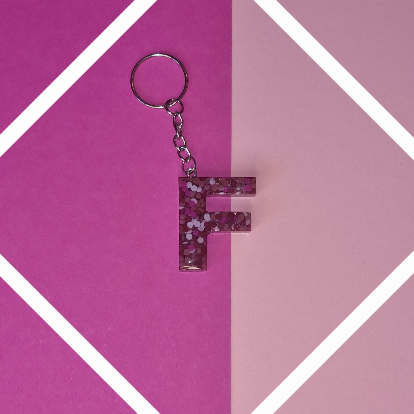Porte clé lettre F