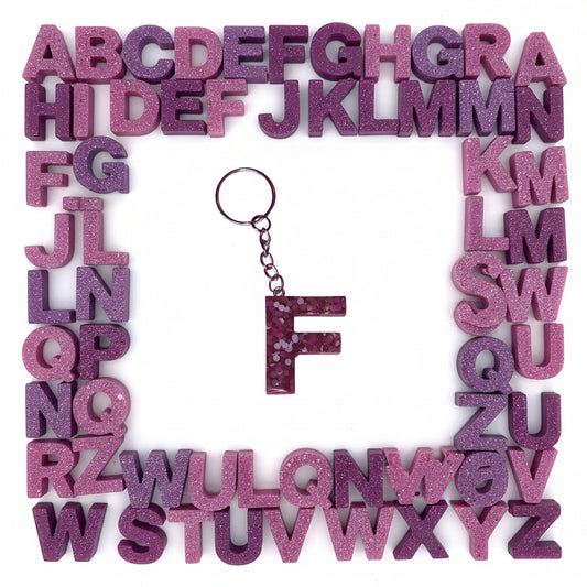 Porte clé lettre F