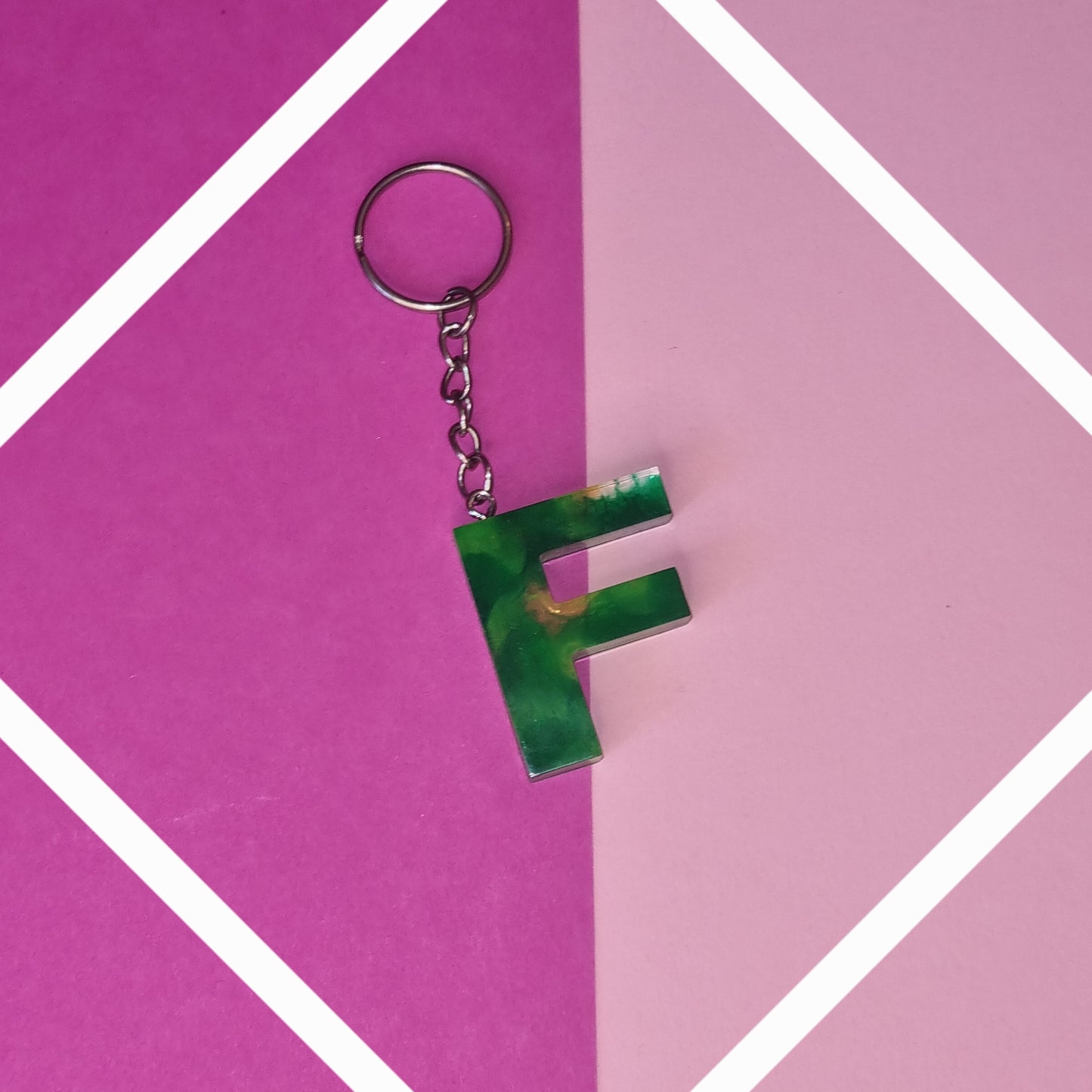 Porte clé lettre F