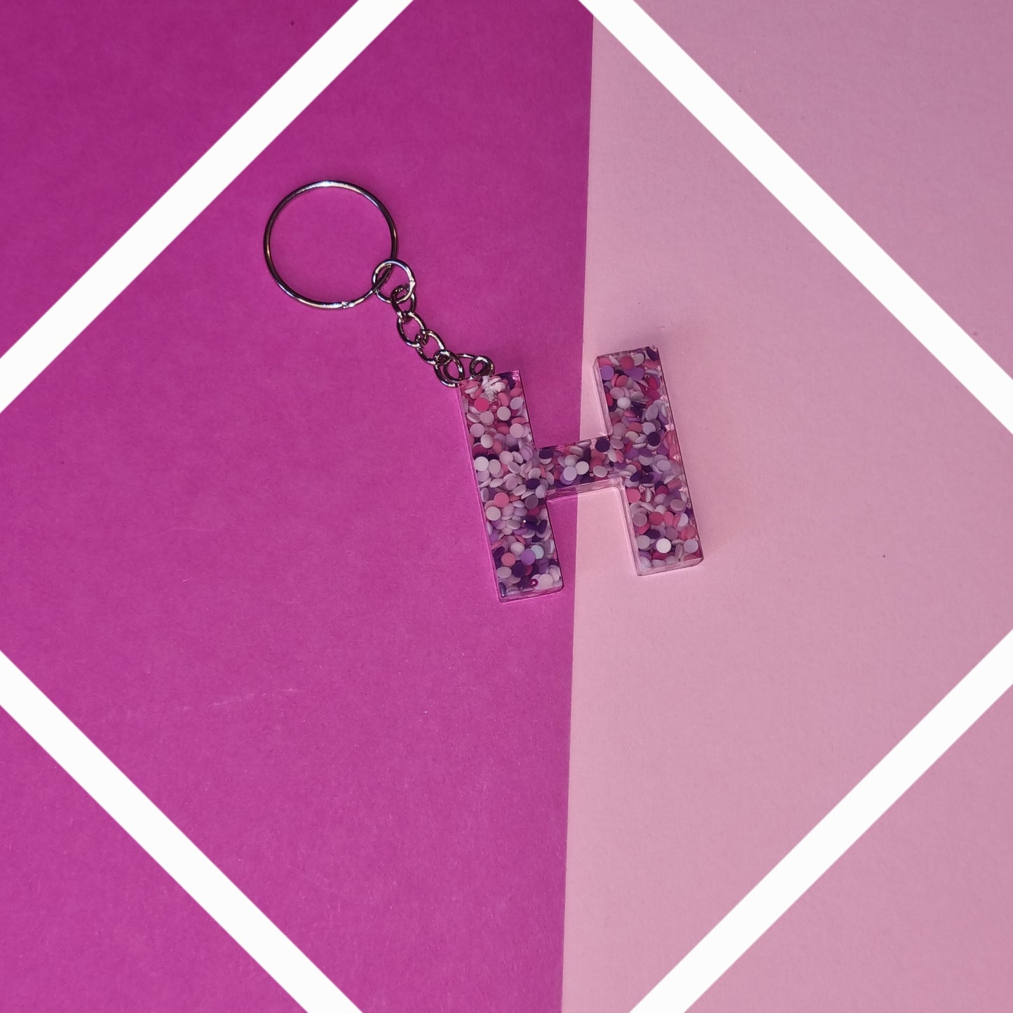 Porte clé lettre H