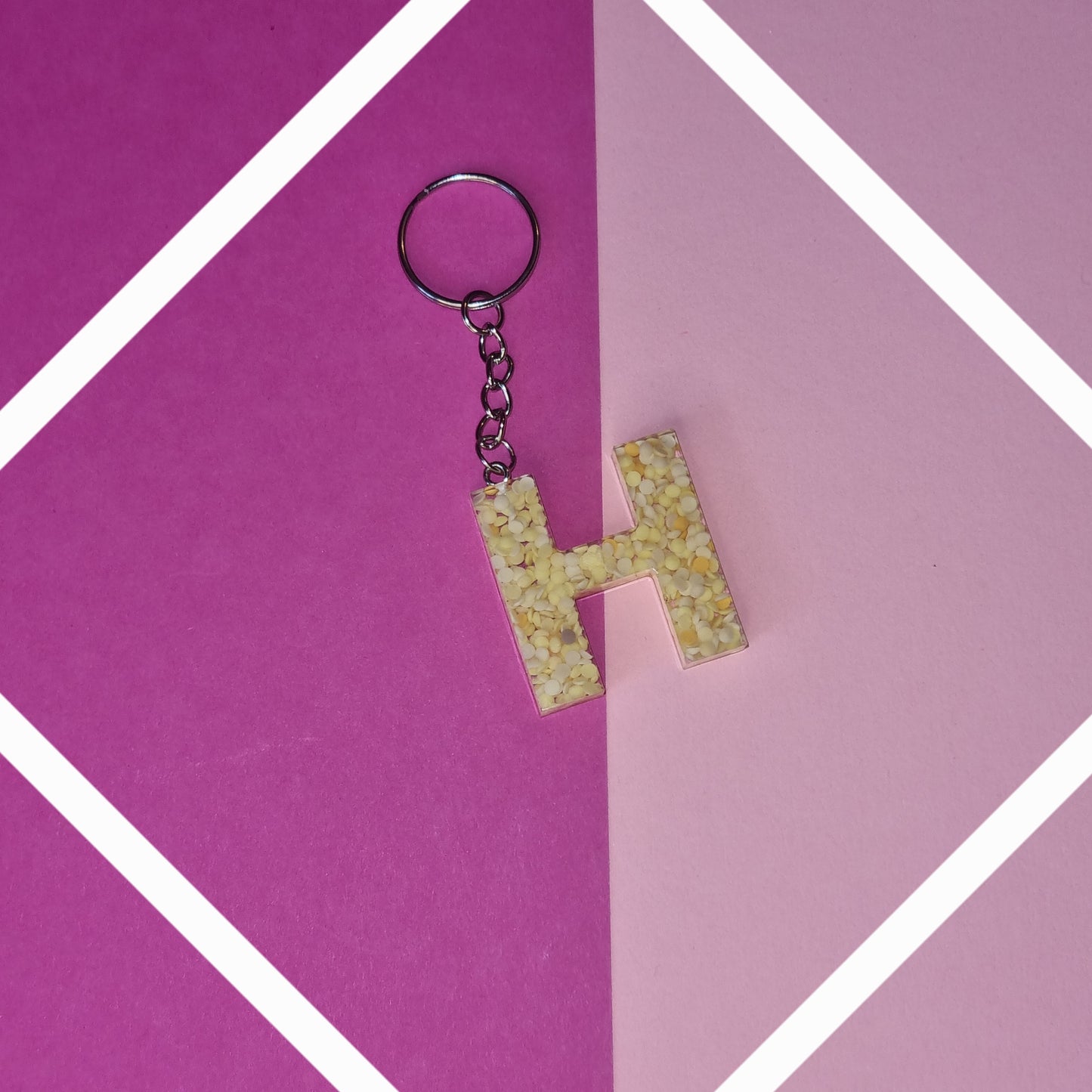 Porte clé lettre H