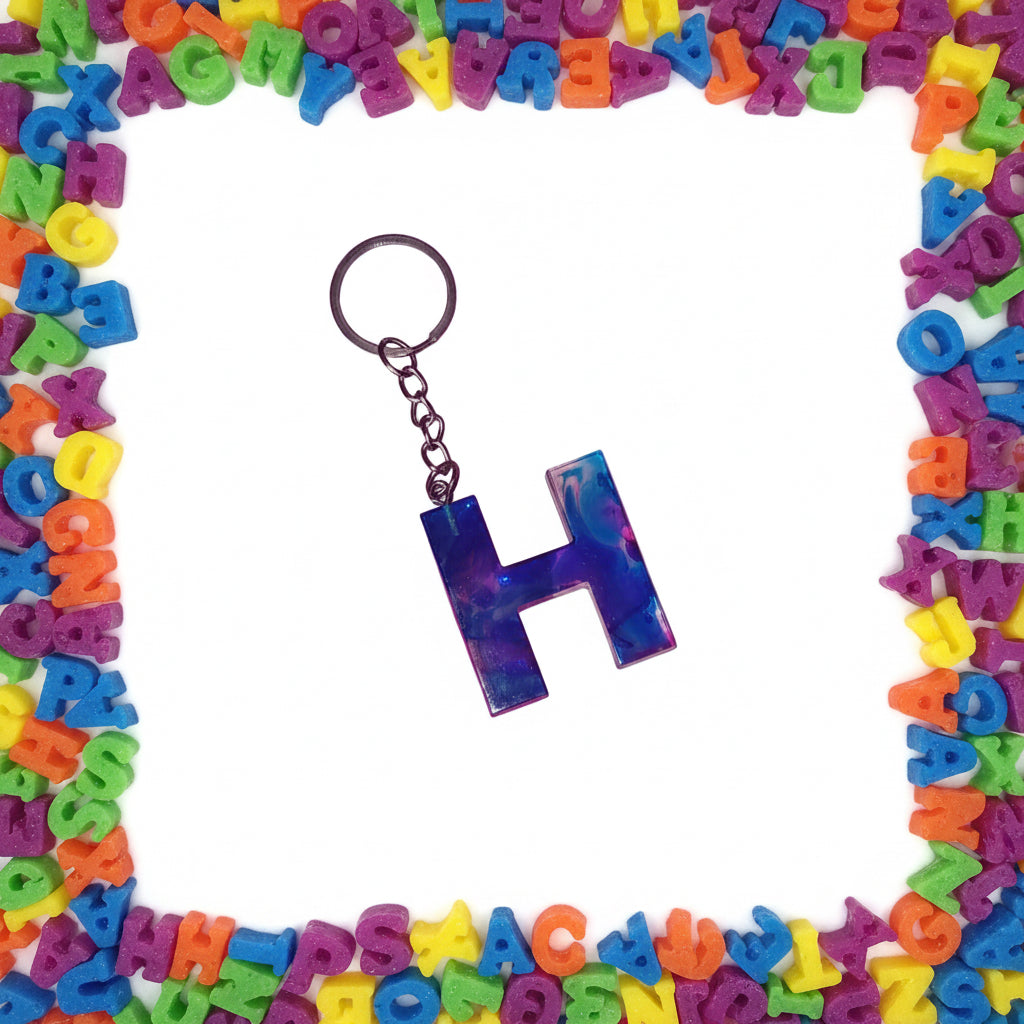 Porte clé lettre H