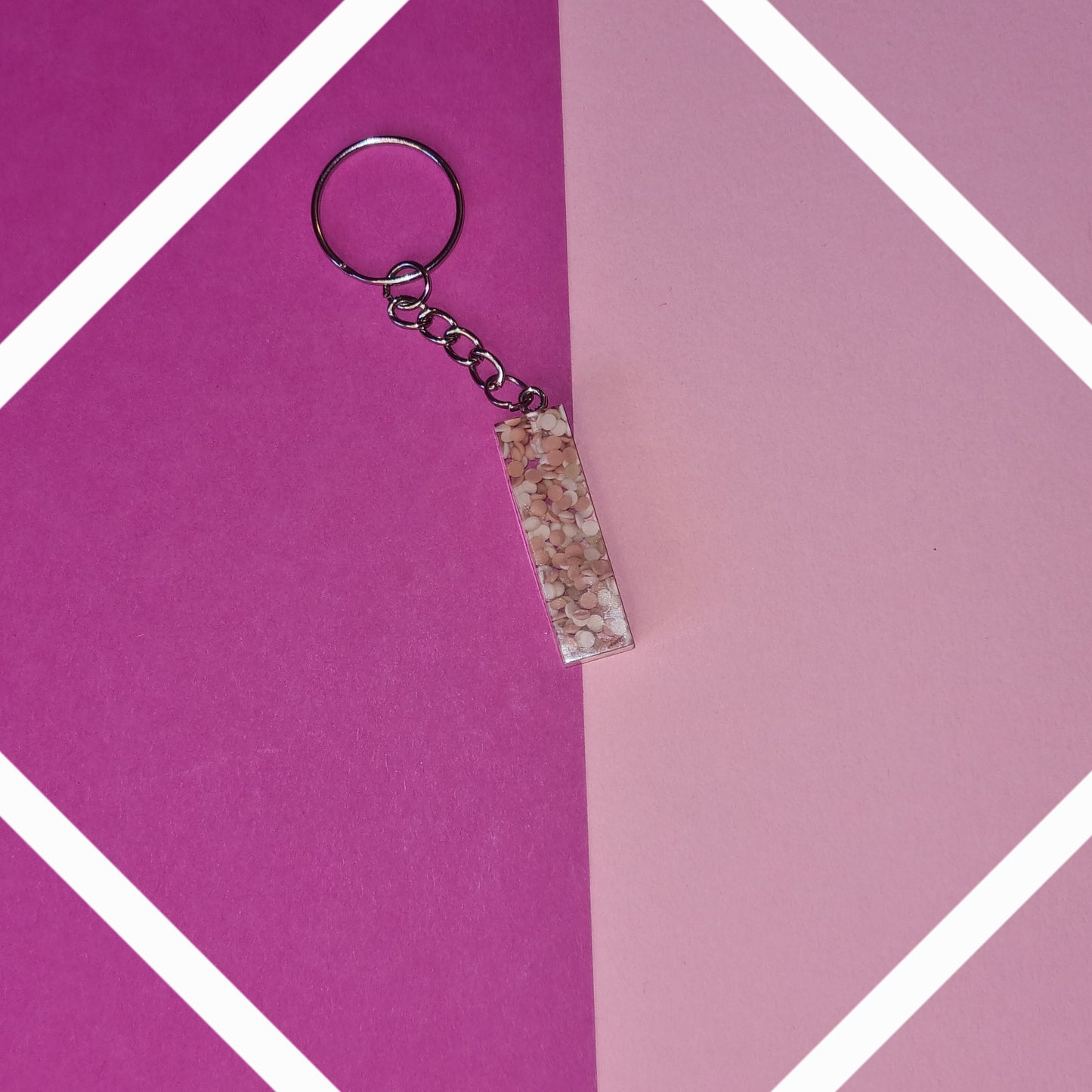 Porte clé lettre I