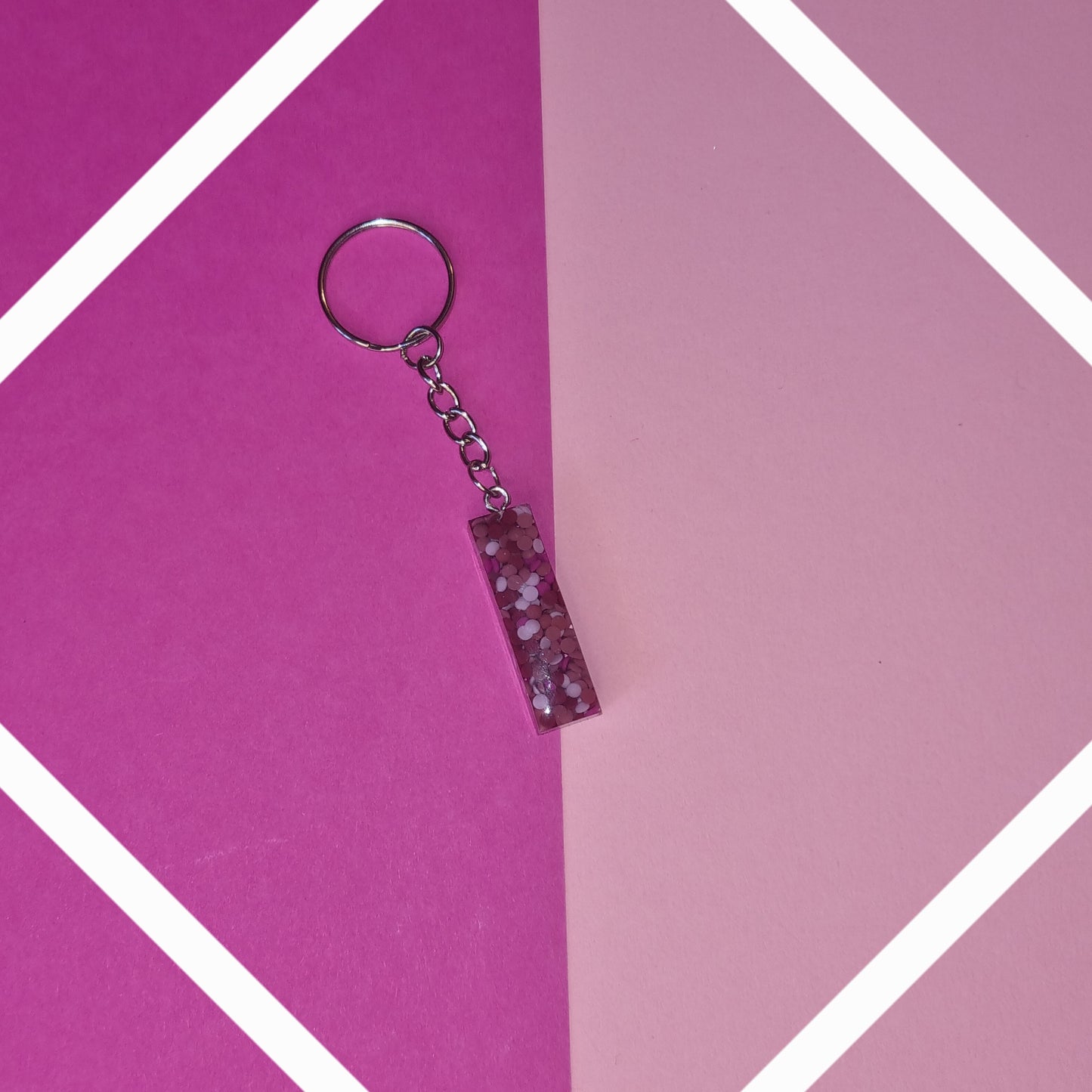 Porte clé lettre I