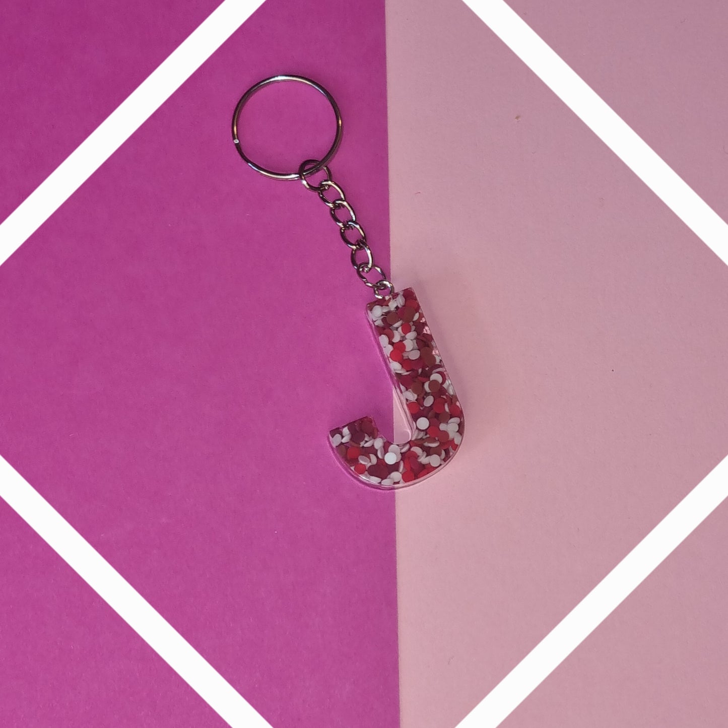 Porte clé lettre J