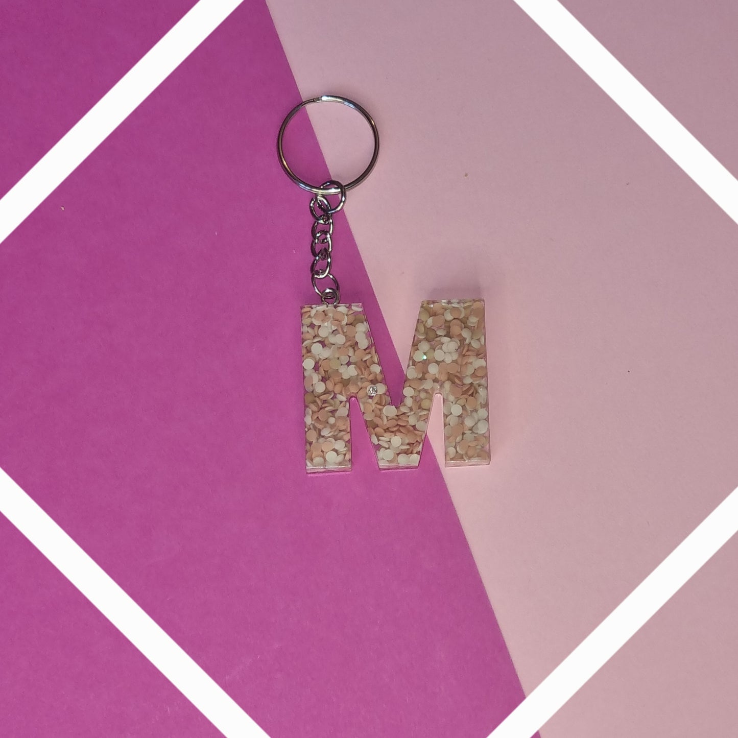 Porte clé lettre M