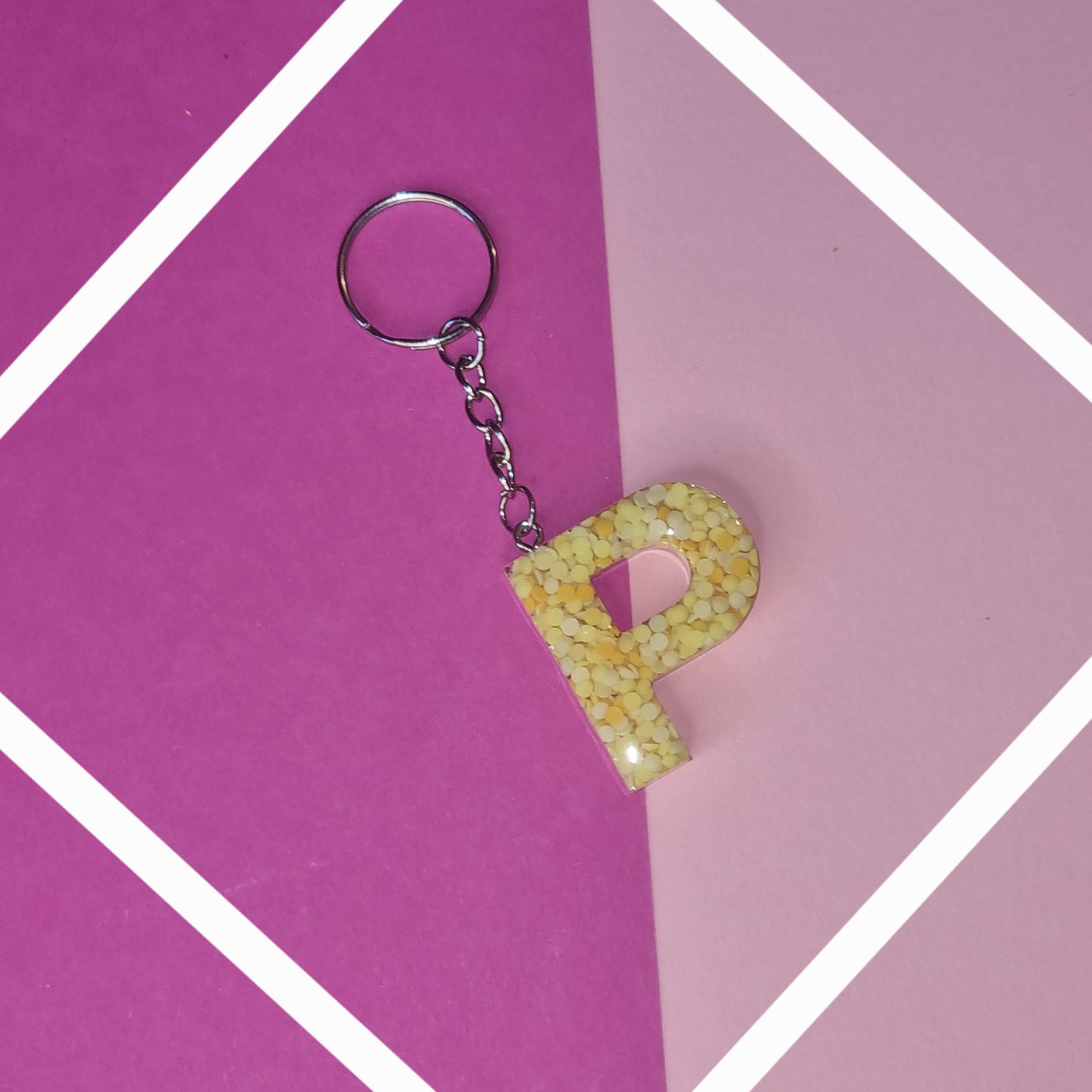 Porte clé lettre P