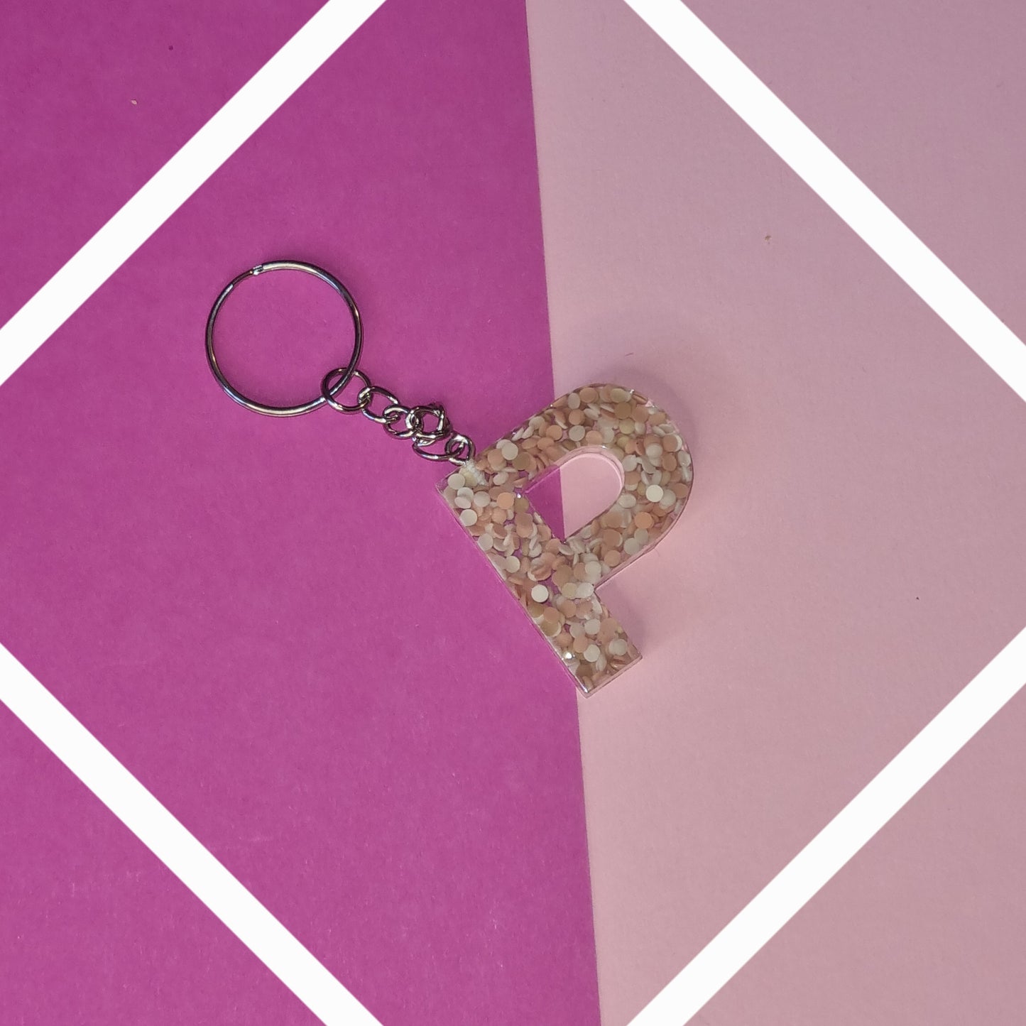 Porte clé lettre P