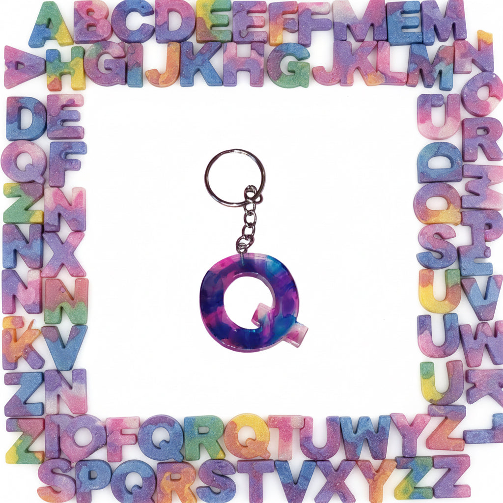 Porte clé lettre Q