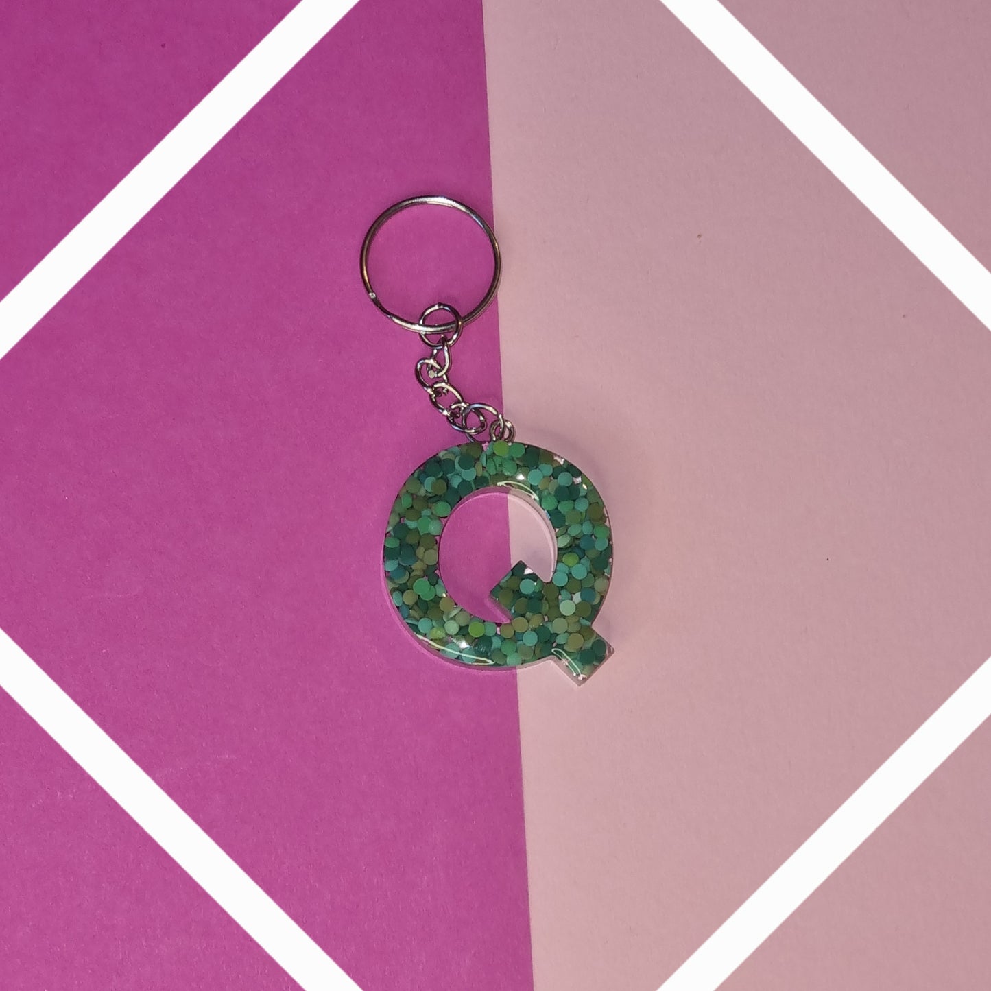 Porte clé lettre Q