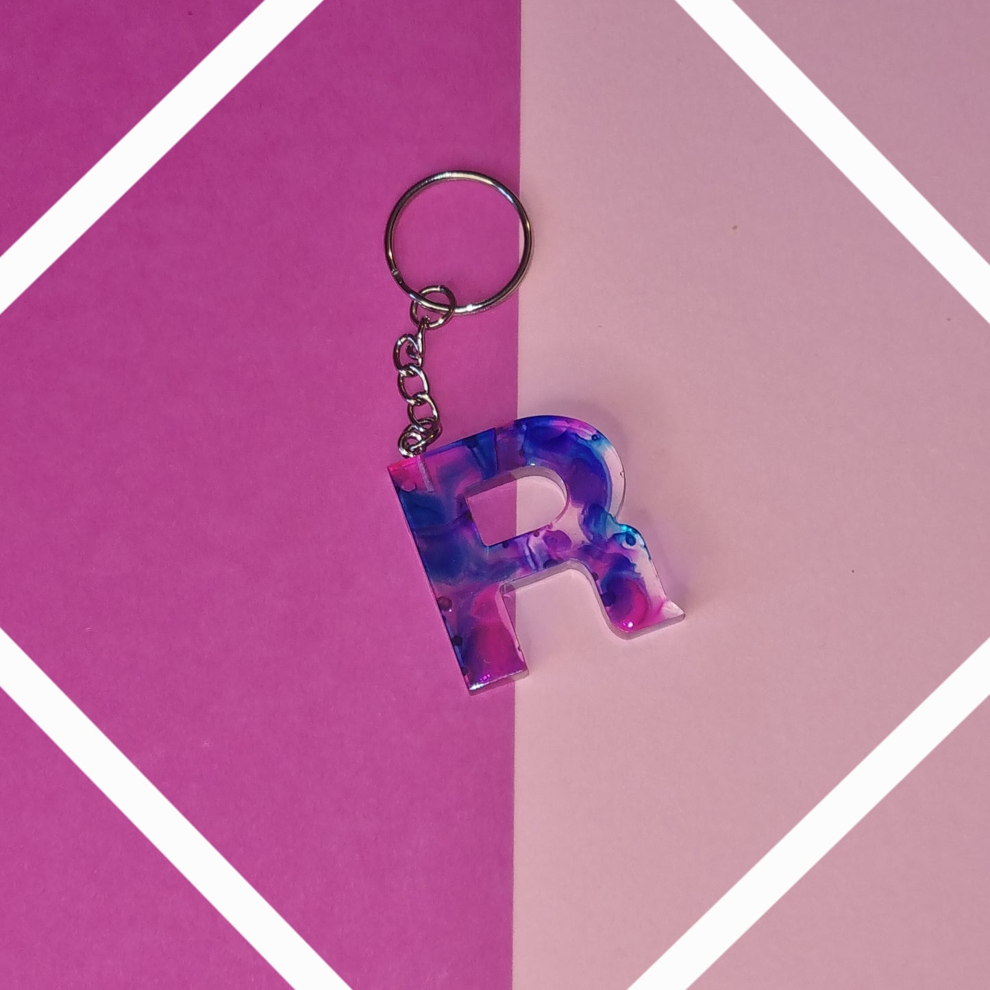 Porte clé lettre R