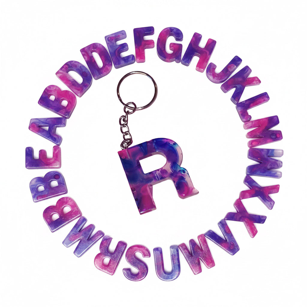 Porte clé lettre R