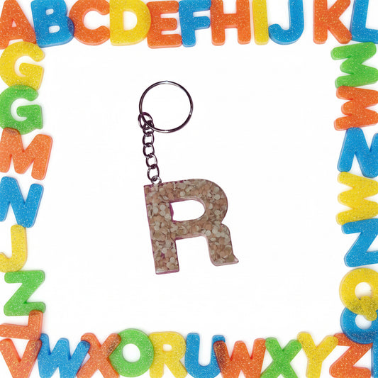 Porte clé lettre R