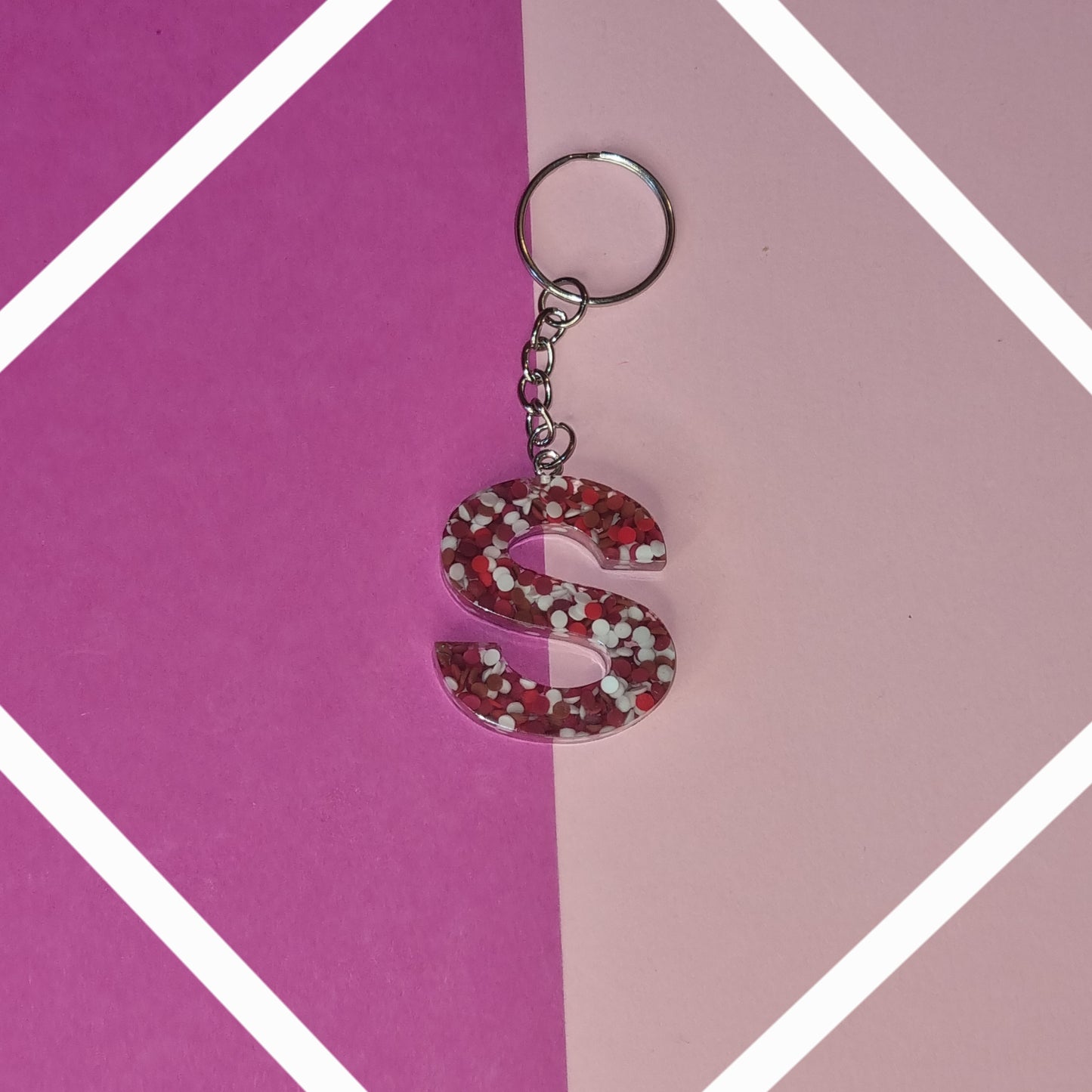 Porte clé lettre S