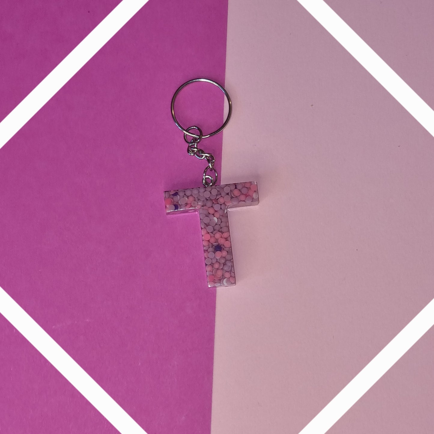 Porte clé lettre T