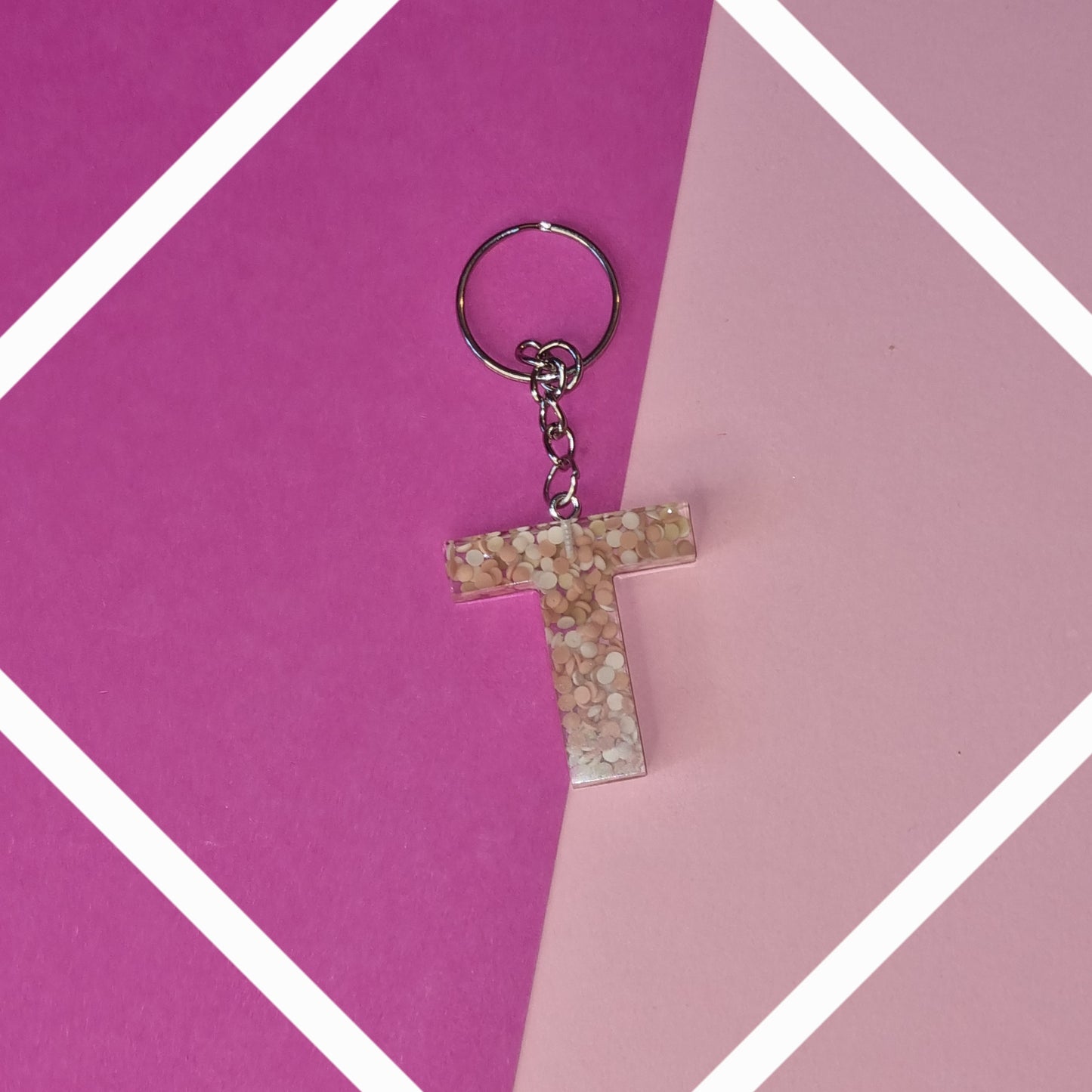 Porte clé lettre T