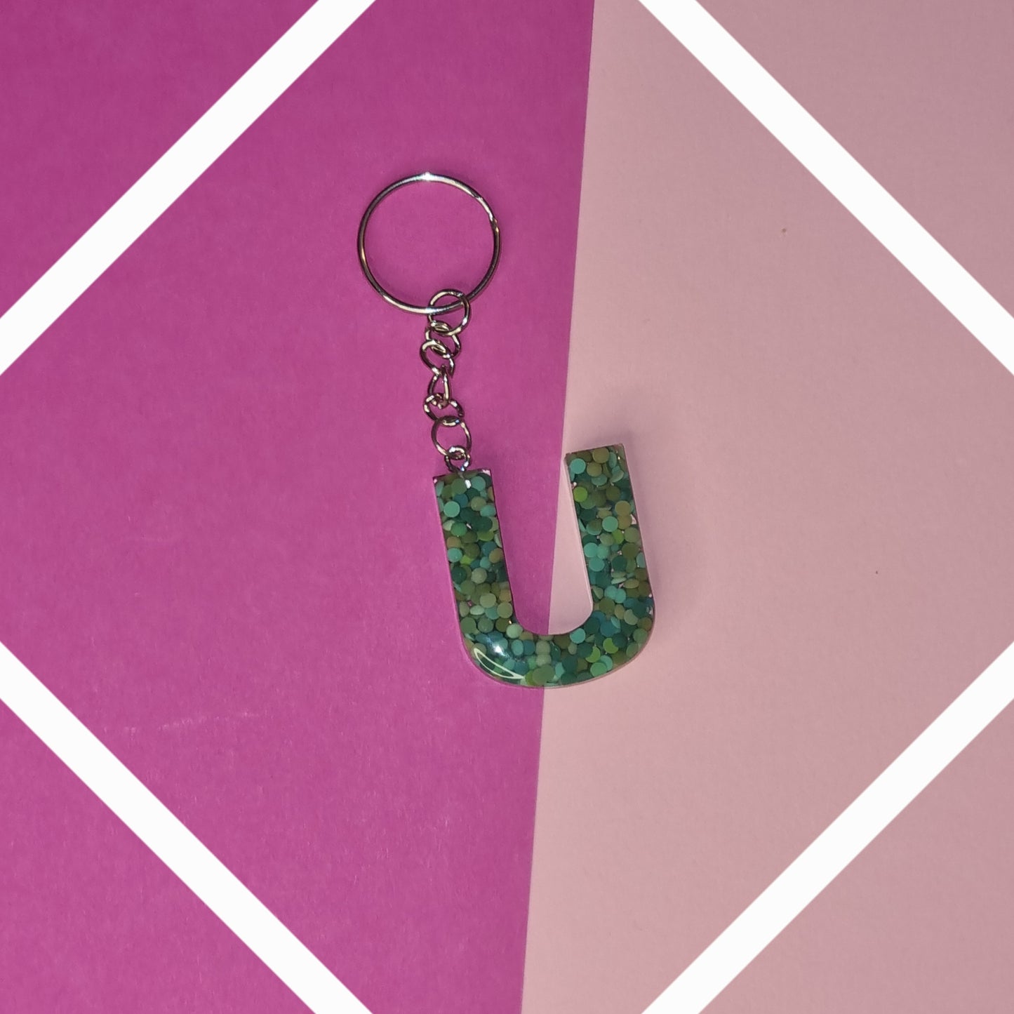 Porte clé lettre U