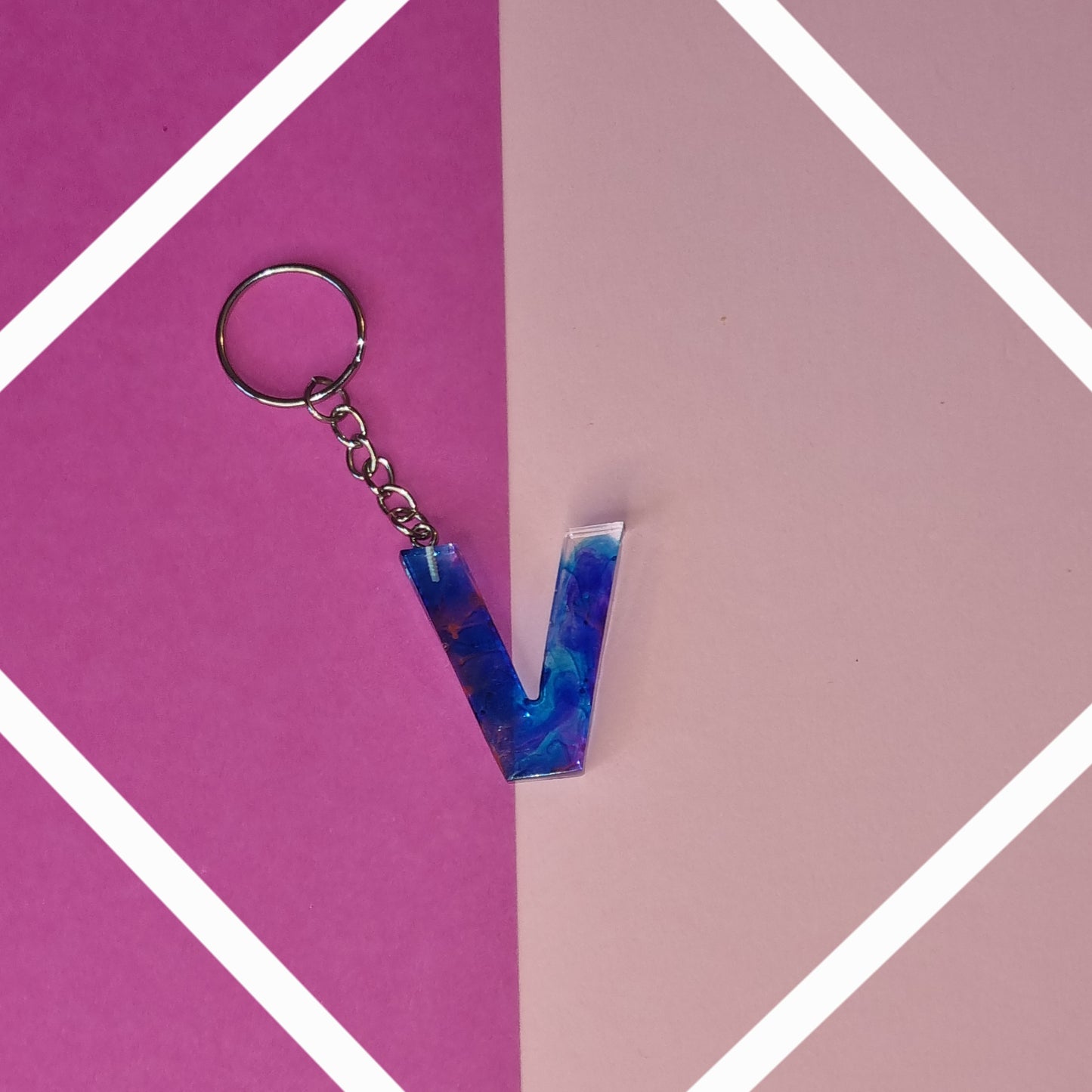 Porte clé lettre V
