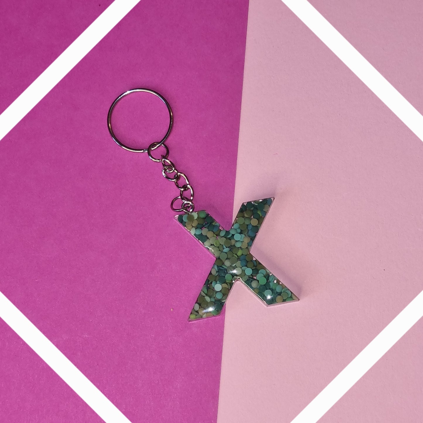 Porte clé lettre X