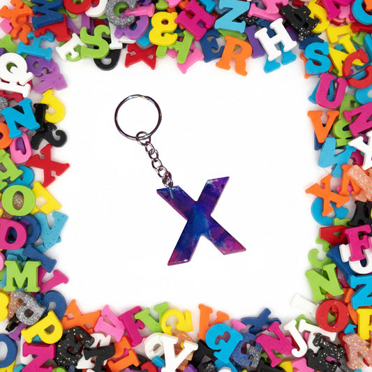Porte clé lettre X