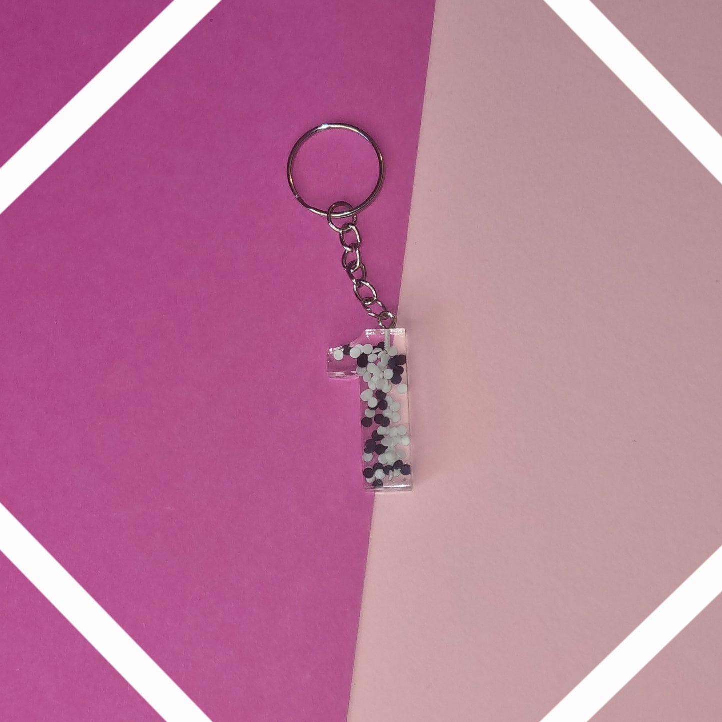 Porte clé chiffre 1
