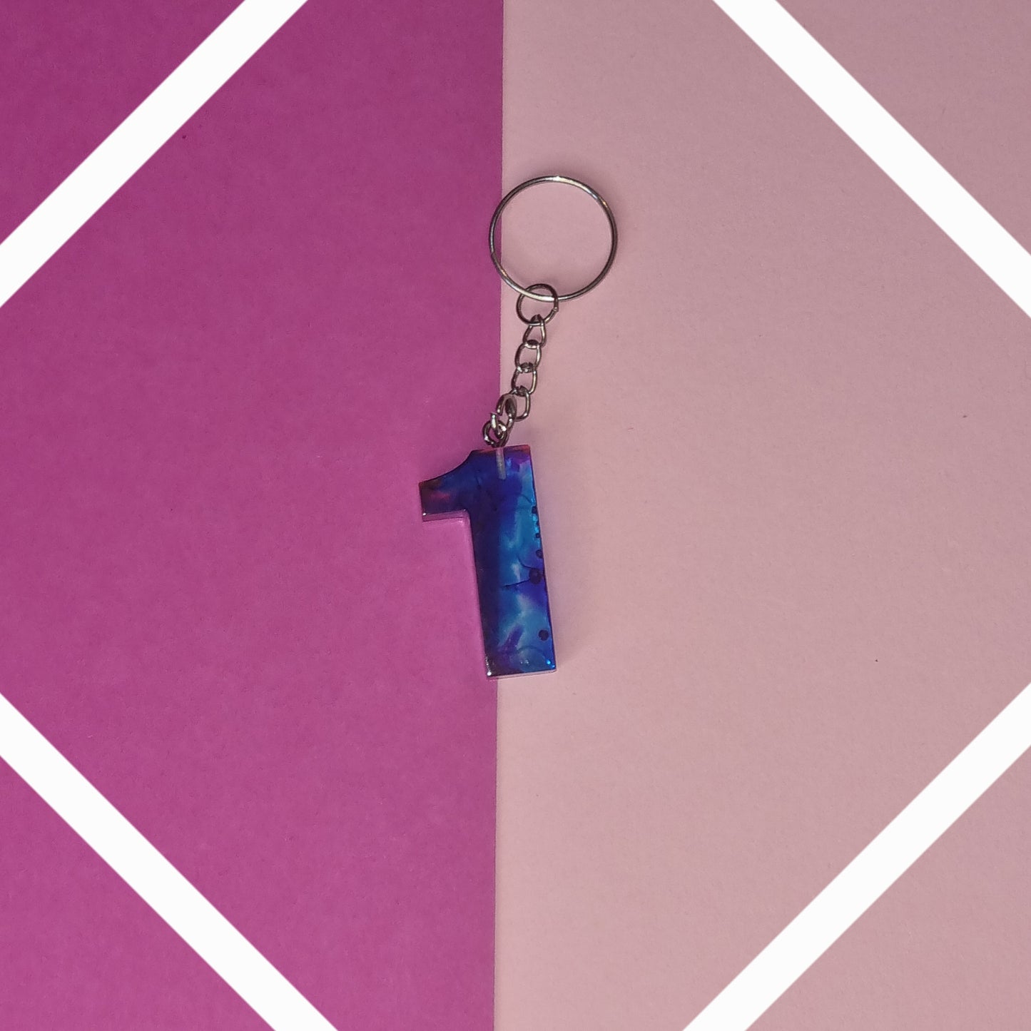 Porte clé chiffre 1