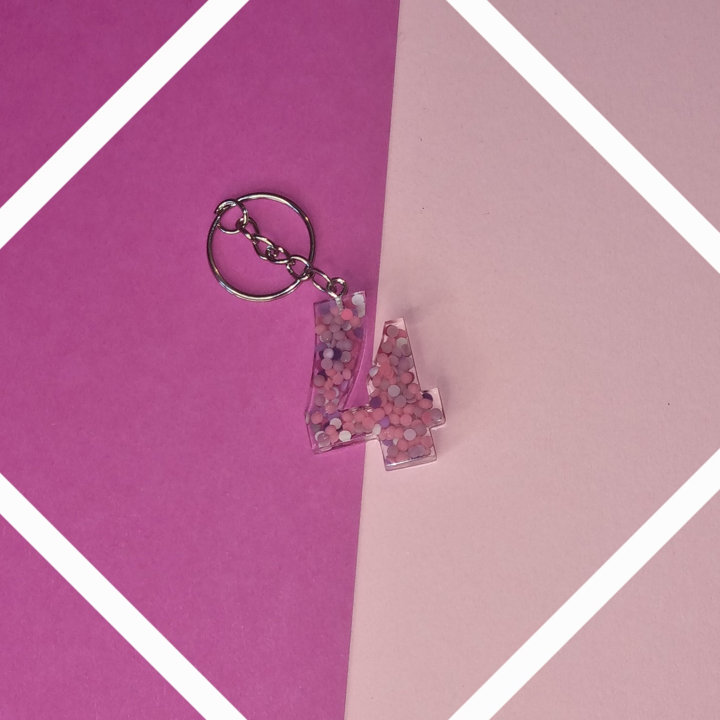 Porte clé chiffre 4