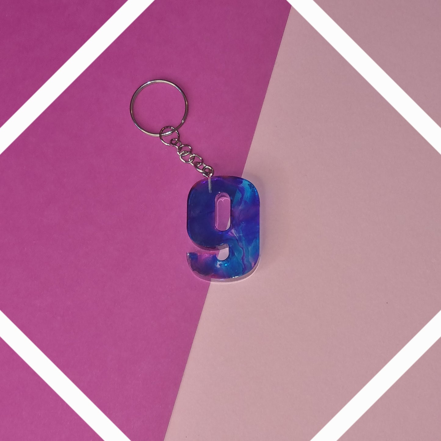 Porte clé chiffre 9