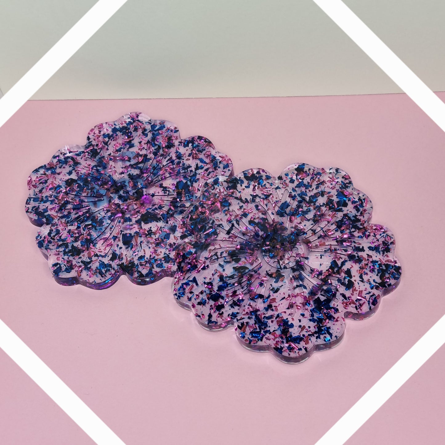 Dessous de verre lot de 2