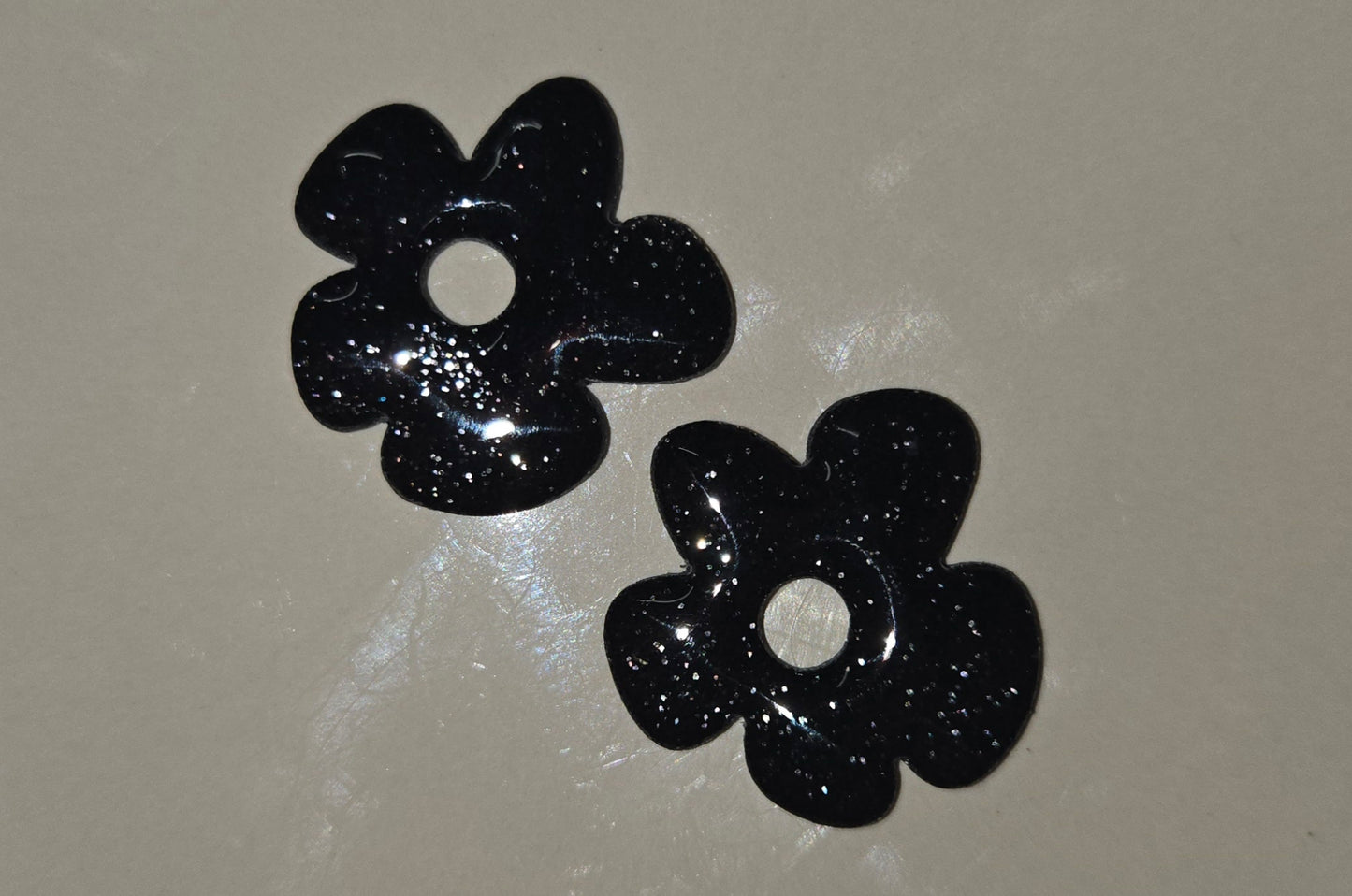 Pampilles Feliciana nacré et paillettes