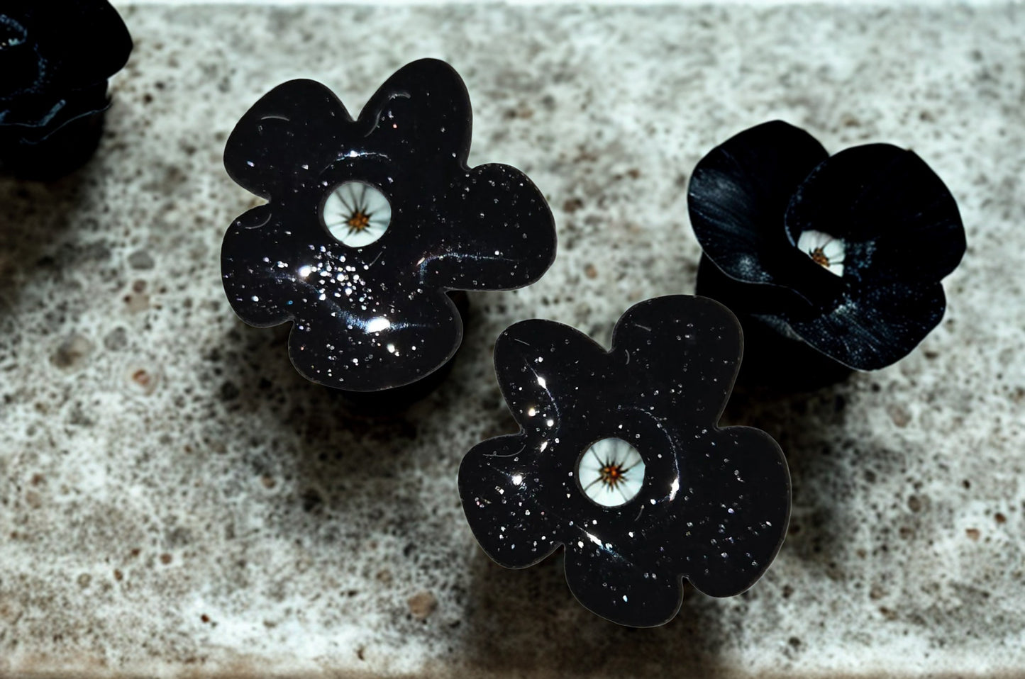 Pampilles Feliciana nacré et paillettes