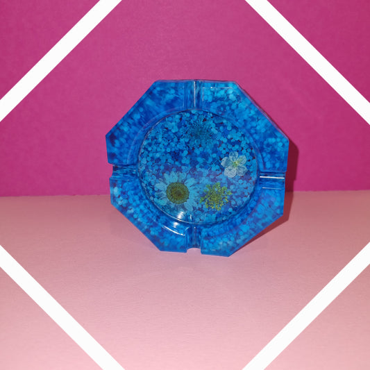 Cendrier Bleu