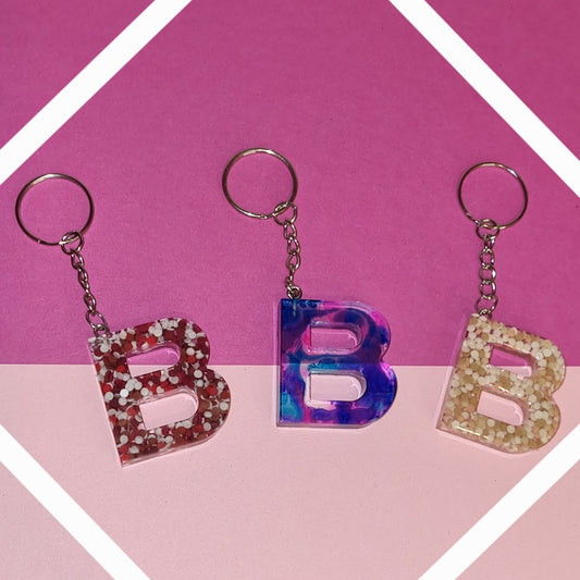 Porte clé lettre B