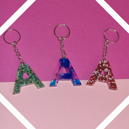 Porte clé lettre A